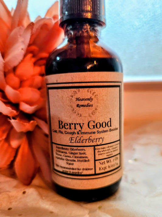"Berry Good" Elderberry Glycerite