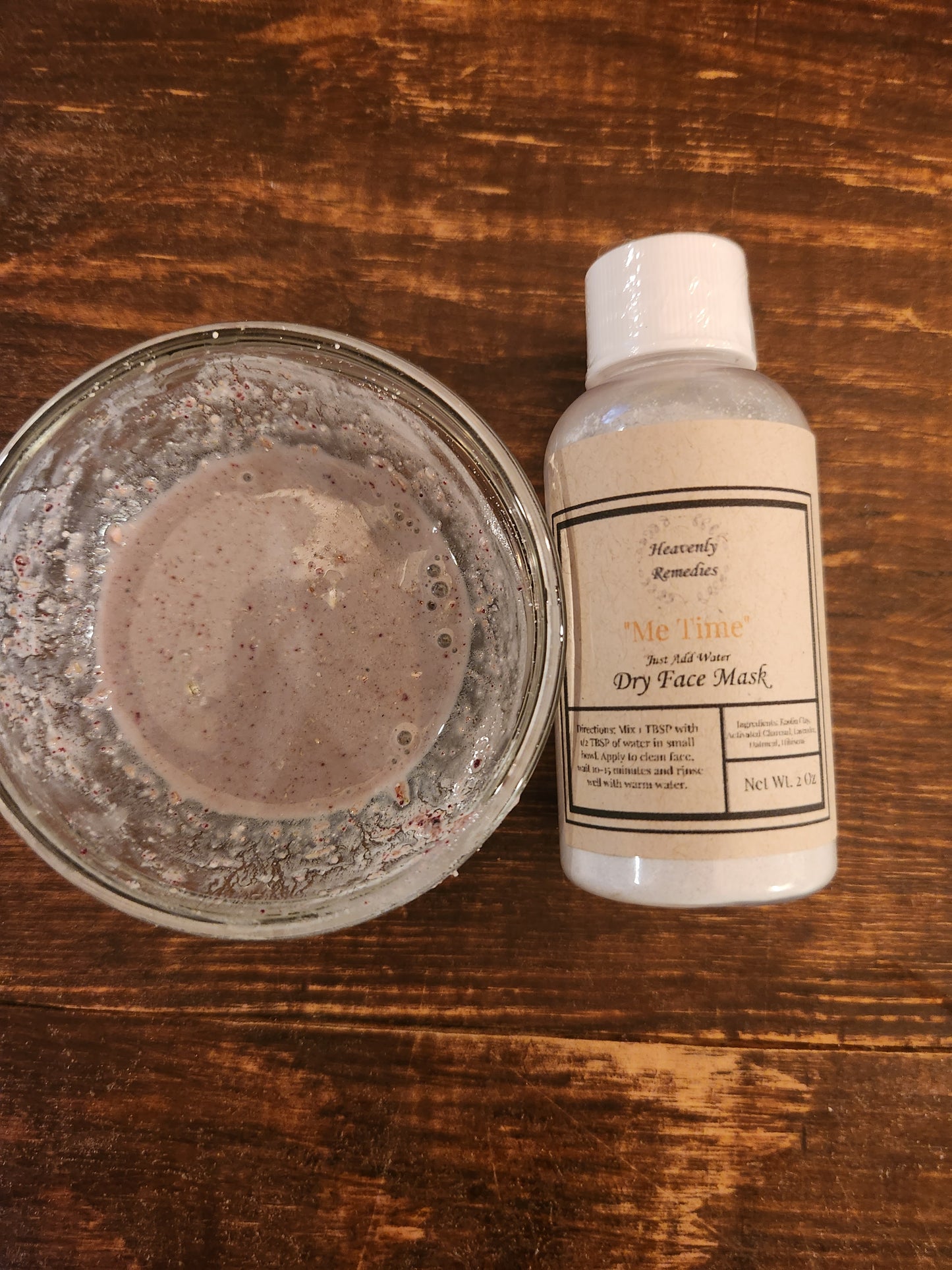 "Me Time" Dry Face Mask